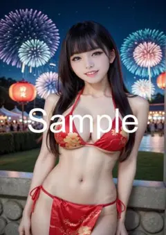 A4サイズアートポスター 1点もの 美女ポスター最高品質 F-D-９０