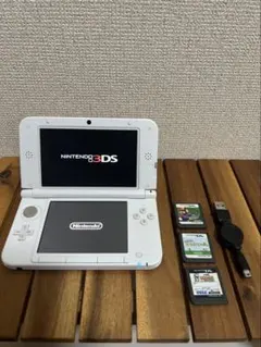 ニンテンドー3DS LL ピンク × ホワイト