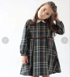 k*u様 B:MING by BEAMS チェック柄ワンピース フォーマル 10