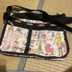 【美品】 LeSportsac レスポートサック ショルダーバッグ
