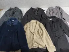 アクシーズファム axes femme　長袖 秋冬物 コート 6着 まとめ売り