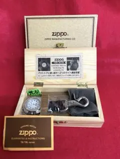 当時物　ZIPPO クォーツウォッチTIME BEAM 動作未確認のサムネイル