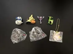 レア　ポケモン　ラバー　キーホルダー　フィギュア　グッズ　まとめ売り　セット