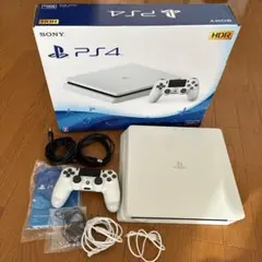 【美品】PS4 本体 ホワイト500GB HDR対応