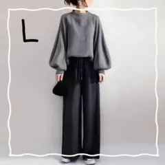 セットアップ ママスーツ 卒業式 入学式 パンツスーツ 通勤 楽ちん ゆったり