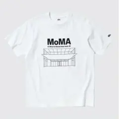 ユニクロ　MoMA ホワイト Tシャツ　XLサイズ