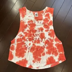 Zumba タンクトップ XS タイダイ柄