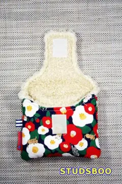 和柄・椿ねこ　コン　マレット型 　四角型　両手用日本製　ゴルフが楽しくなります