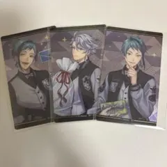 ツイステ メタルクリアカード ユニオンバースデー アズール ジェイド フロイド