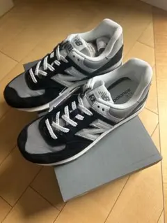 New Balance 574スニーカー グレー/ブラック