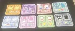 サンリオキャラクターステッカーシール8枚セット