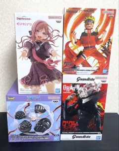 最新プライズフィギュア　学園アイドル　ワンピース　ナルト　ダンダダン　まとめ売り