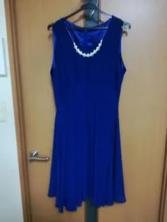 ドレス 紺 ネイビー 値下げ中