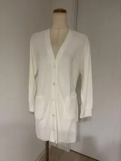 T515新品J.PRESS洗える綿レーヨンロングカーディガンF￥20900のサムネイル