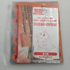 スターターセットex　ホゲータ&デンリュウex　プロモカードパック