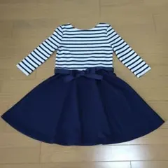 POLO RALPH LAUREN 七分袖ワンピース M