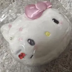 サンリオ ハローキティ 50周年 アニバーサリーショップ限定フェイス形ポーチ