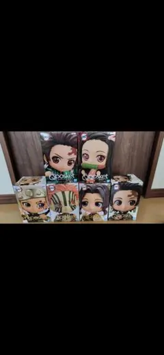 【新品、未開封】鬼滅の刃　Qposketフィギュア　まとめ売り