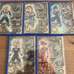 び*ん様 sdbh URまとめ売り 孫悟空 孫悟飯 ベジータ ベジット ゴテンク