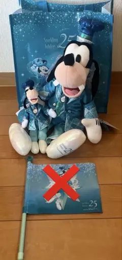 東京ディズニーリゾート 2023 クリスマス グーフィー ぬいぐるみバッジ