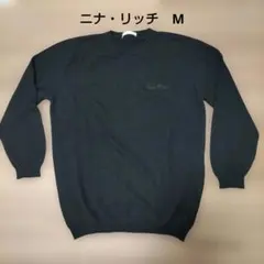 ニナ・リッチ　メンズセーター　黒