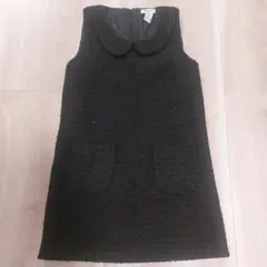 【女の子130】黒ワンピース