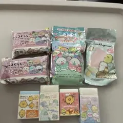 すみっコぐらし 消しゴム8個セット