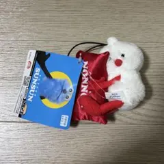 パペットスンスン　おやすみピローマスコット　ノンノン　赤