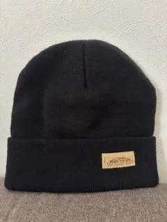 ラストSALELL Bean Iron Worksブラックビーニーニット帽