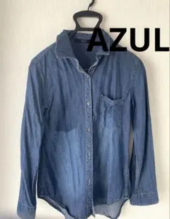 AZUL デニム　シャツ　トップス　Sサイズのサムネイル