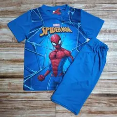 新品 未使用 マーベル スパイダーマン 半袖 パジャマ 男の子 110