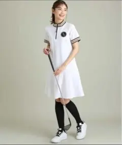 a.v.v SOUS LE SOLEIL 美品♡ワンピース ホワイト ゴルフ