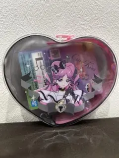キミとアイドルプリキュア　ハート型クリアポーチ　キュアキッス