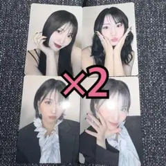 MISAMO PLAY トレカ タワレコ 特典 ラキドロ モモ 4種コンプ ×2