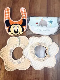 花型スタイ2枚＆ミニースタイ＆シリコンスタイセット