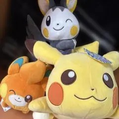 韓国限定】ポケモンポップアップ パチリス エモンガ クッションセット