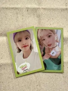 TWICE ジョンヨン what is love? トレカ