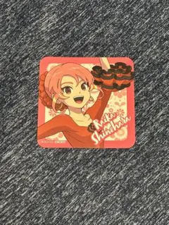 イナズマイレブン 志摩スペイン村 忍原来夏 コースター 缶バッジ