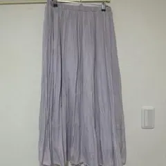 新品未使用‼️AmericanHolicプリーツロングスカートラベンダーM