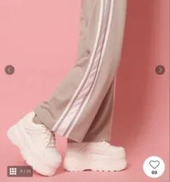 cs T&P 厚底スニーカー LLサイズ 白