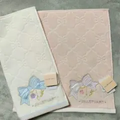 Happy88様 新品 ジルスチュアート リボン ハンドタオル
