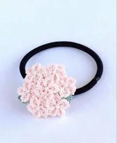 桜　ヘアゴム　満開　ハンドメイド　お花見　春　お花見　ヘアアクセサリー　桃色
