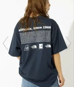 新品♡ザノースフェイス♡historical logoネイビー Tシャツ