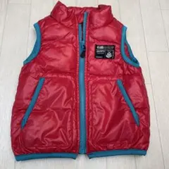【e.a.B】ダウンベスト　赤色