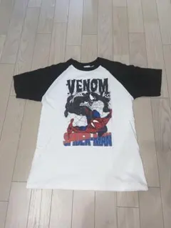 VENOM vs SPIDER MAN ラグラン　Tシャツ