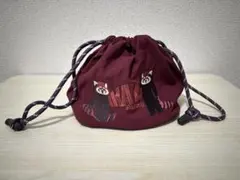 グラニフ イカクサボリ ストリングバッグ S