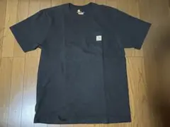 カーハート　ポケットtシャツ 半袖　ブラック　Mサイズ　オリジナルfit