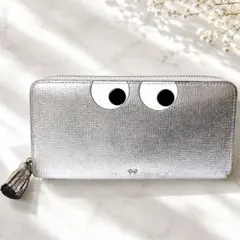 アニヤハインドマーチ アイズ Eyes シルバー 三つ折り財布 - メルカリ