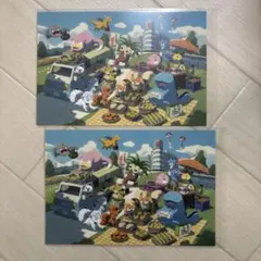 ポケモン　ローカルActs 物産展　ポストカード2点セット