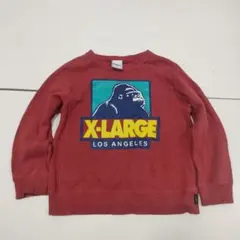 XLARGEKIDS ロサンゼルス トレーナー 5T グレー